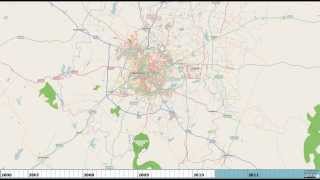 Mapping Bangalore - Openstreetmap progress Timeline