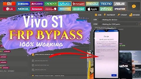 Vivo S1 (1907) FRP Remove With UnlockTool ✅  | Vivo S1 frp bypass Android 12