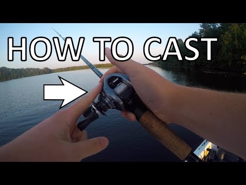 how-to-cast-a-baitcaster-fishing-reel-(for-beginners,-no-backlash!)