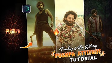 Trending Pushpa Attitude Video Editing Alight Motion | @AlluArjun Pushpa Status Video Tutorial