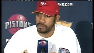 Famous Rasheed Wallace Arrives in Detroit Profile