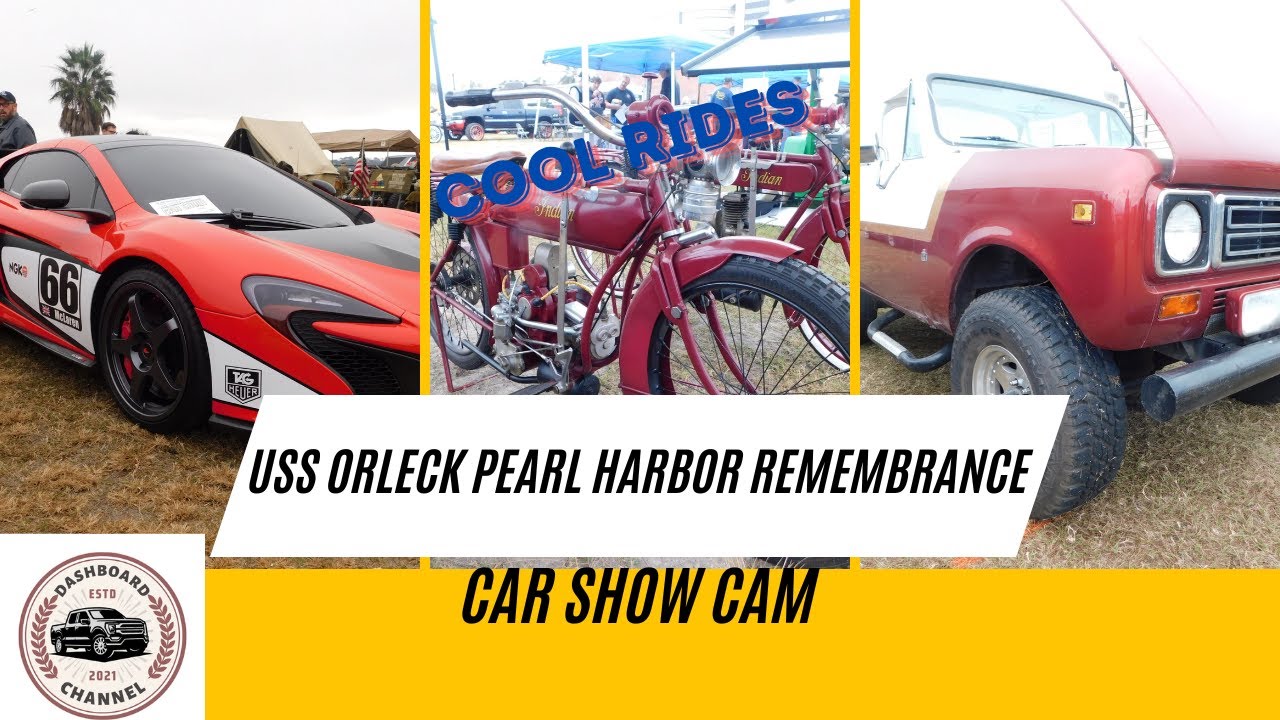 2025 Dec USS Orleck Pearl Harbor Remembrance Car Show Car Show Cam