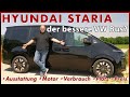 2022 Hyundai Staria - Besser als VW Bus und V-Klasse? Probefahrt Verbrauch Motor Platz Test Review