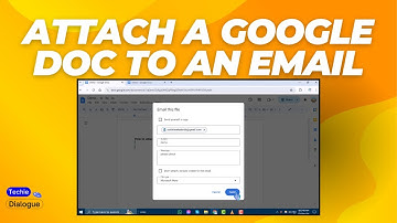 How to Attach a Google Doc to an Email