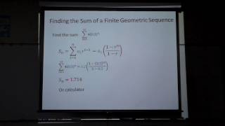 Geo Seq Sum finite series with calculator screenshot 4