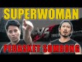 KATA SIAPA CEWEK ITU LEMAH? SUPERWOMAN PEMILIK 10 CINCIN JUARA TANTANG PEBASKET SOMBONG‼️