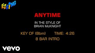 Brian McKnight - Anytime (Karaoke EZ Sing)