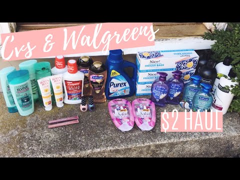 Cheap Shampoo and FREE makeup! CVS & Walgreens Couponing Haul (10/6-10/12)