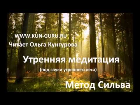 Метод Сильва. Утренняя медитация под звуки утреннего леса. WWW.KUN-GURU