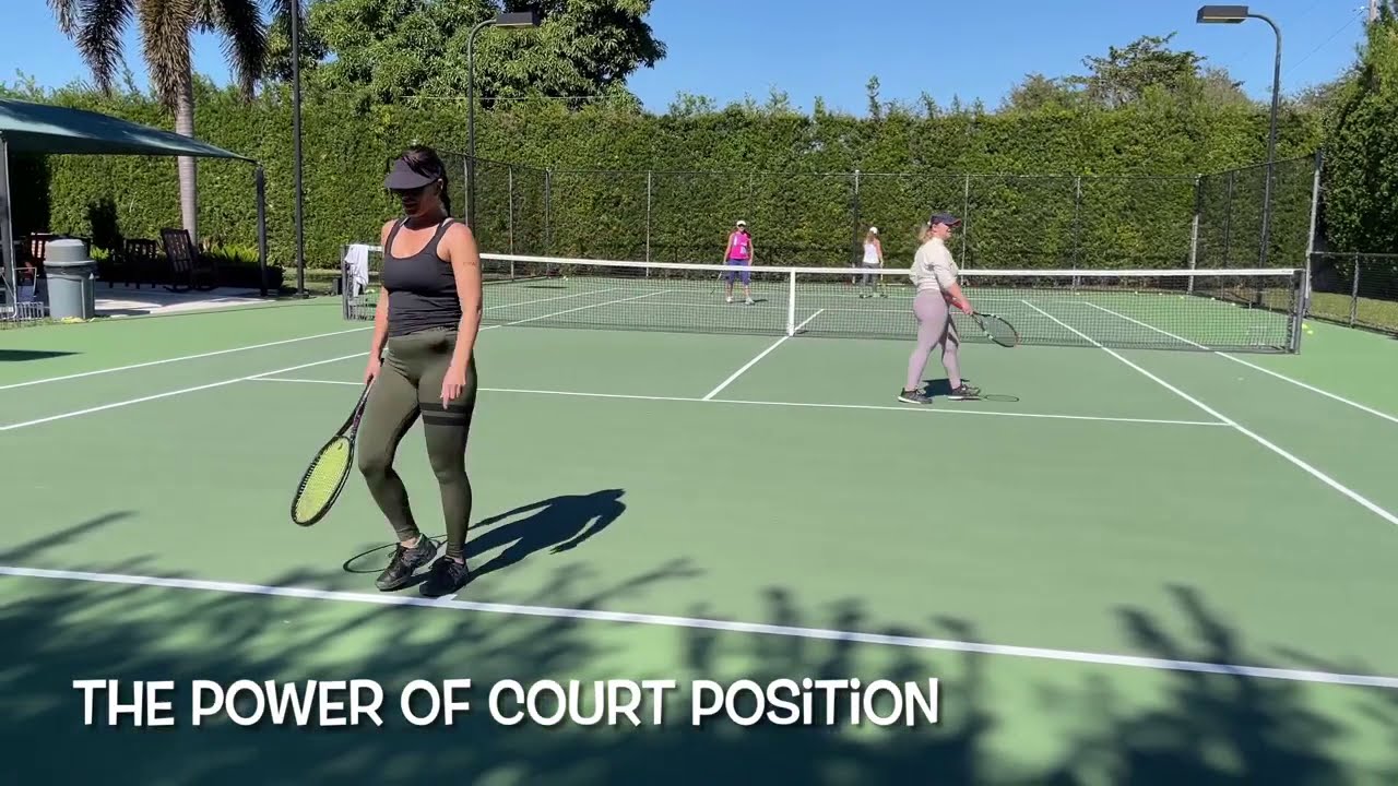 The Power Of Court Position In Doubles Tennis YouTube
