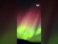 Vivid Aurora Borealis storm illuminates Finnish Lapland