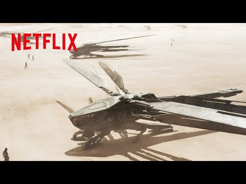 神デザイン – 翼を羽ばたかせて飛行する乗り物「オーニソプター」 | DUNE/デューン 砂の惑星 | Netflix Japan