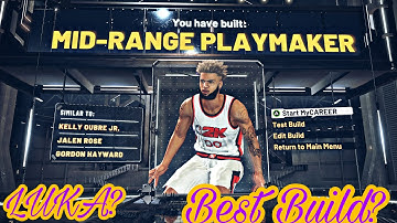 Demigod Midrange-Playmaker Build NBA2K20