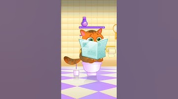 Bubbu - My virtual pet Cat 🐈 #shorts #viralvideo #youtubeshorts #mytom2