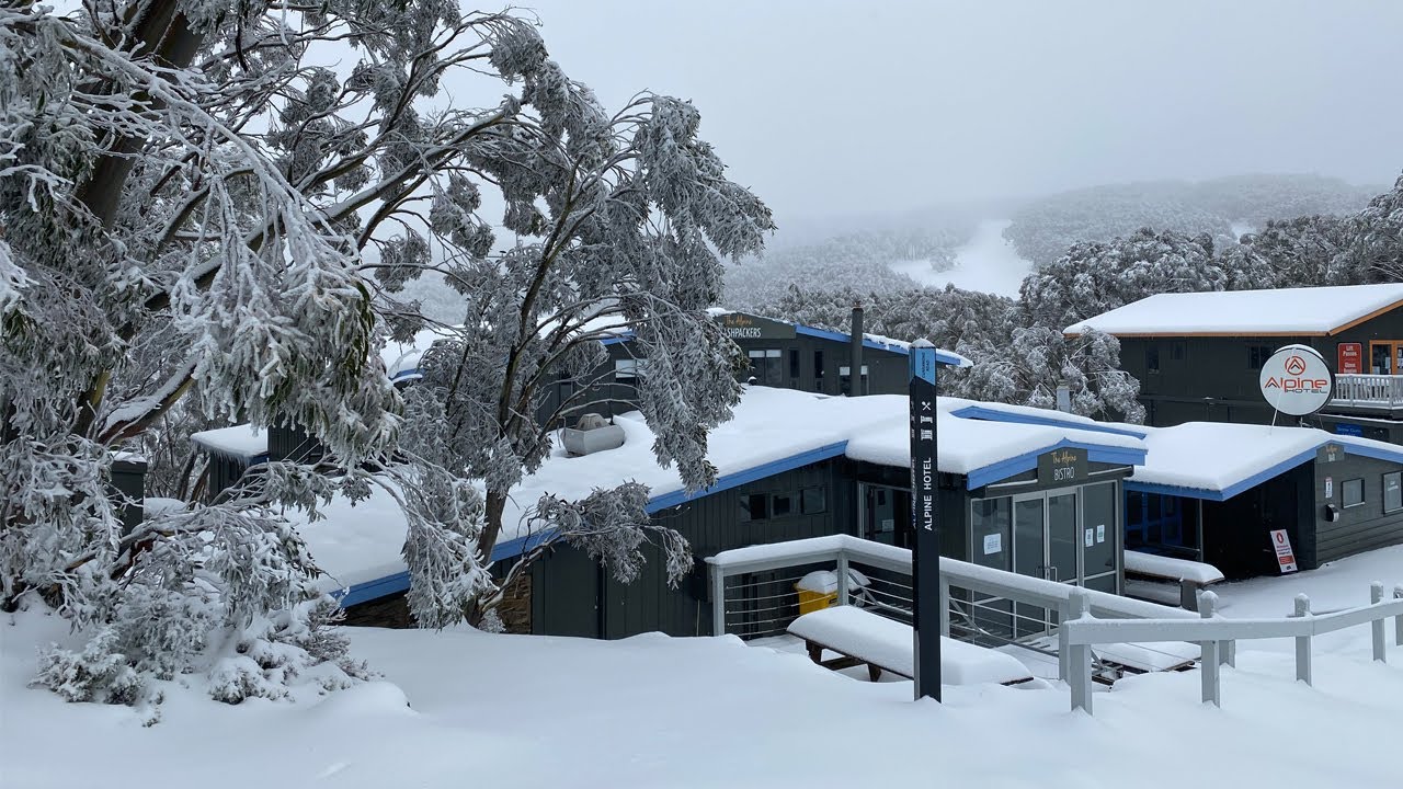 Mount Baw Baw, Victoria, Australia and Its Natural Snow (Different