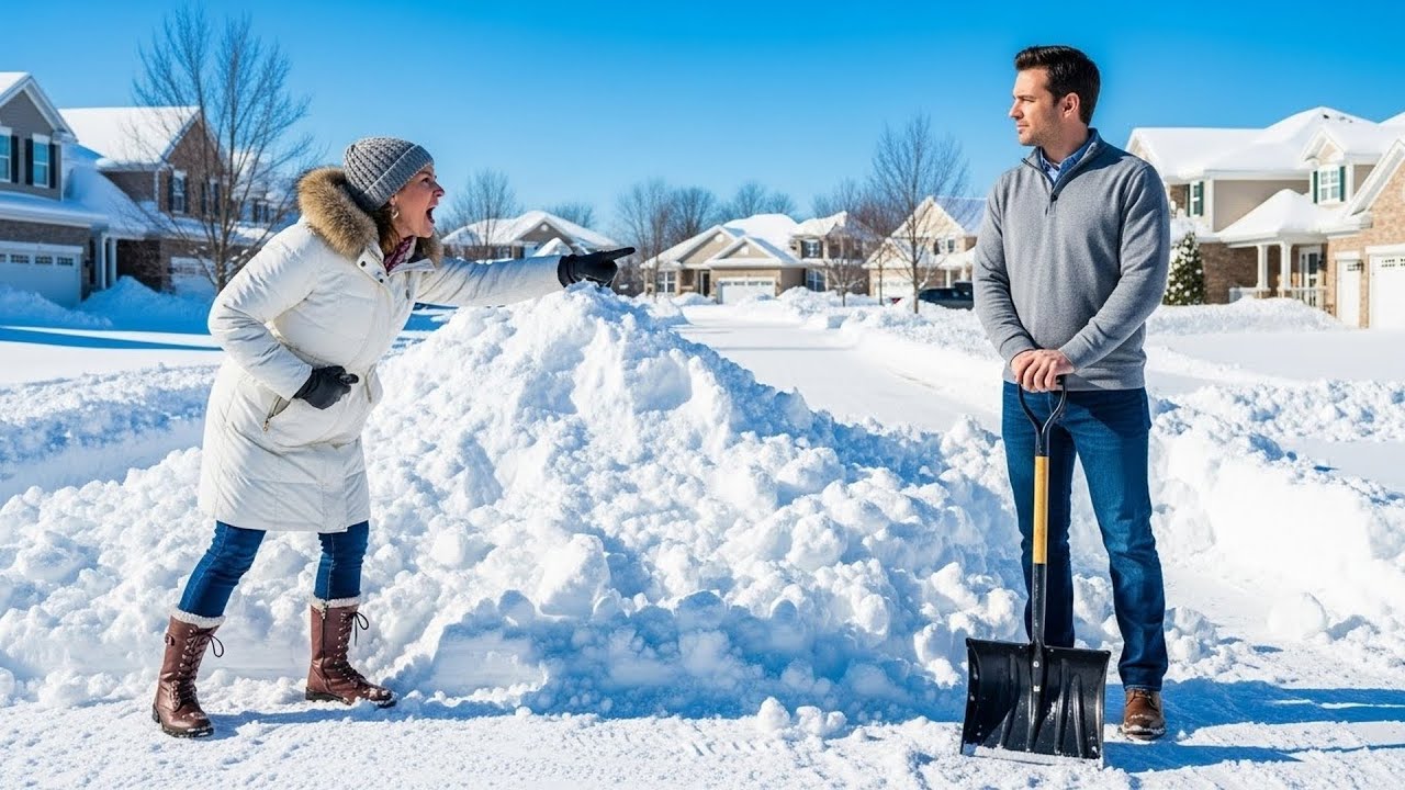 HOA Banned Snow Shoveling After 8 PM, So I Let 3 Feet Pile Up and Blocked Their Only Exit