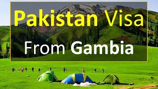 Pakistan Visa From Gambia L Watch U0026 Apply
