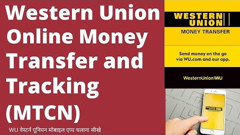 How to send money online via western union