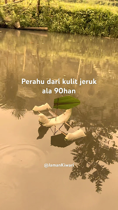Perahu jadul permainan anak 90han bikin nangis #jamandulu #nostalgia #jamankiwari