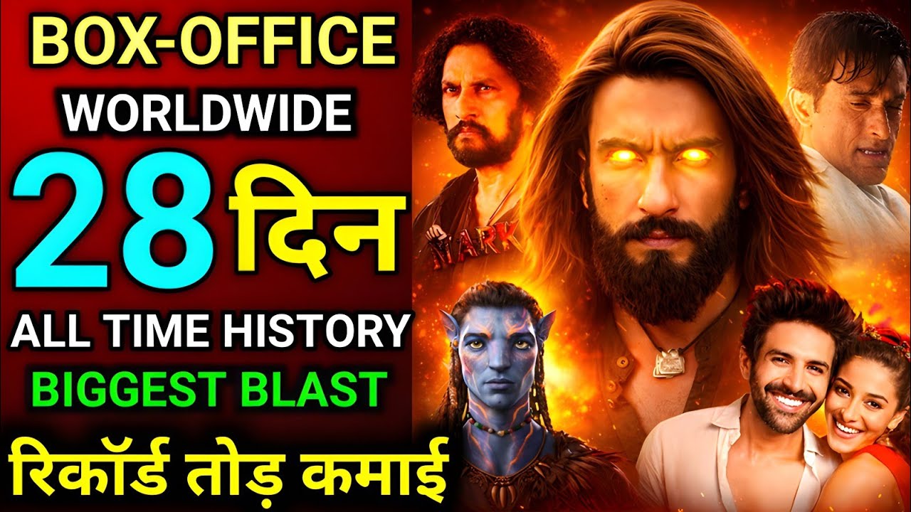 Dhurandhar Box Office collection | Avatar 3 | Mark | Tu Meri Main Tera | Movie Collection 