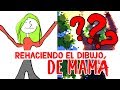 REHAGO UN DIBUJO DE MAMÁ