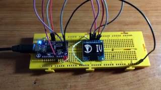 0.96 Oled Display With Custom Made Atmega32U4 Board