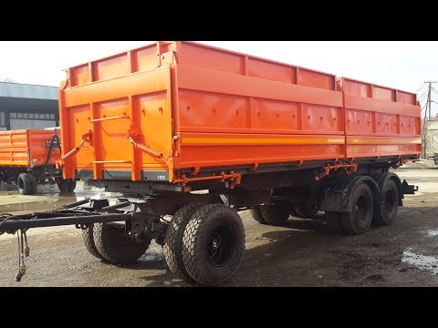 Самосвальный 3хосный прицеп