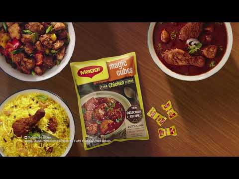 Maggi Magic Chicken Cubes with extra chicken flavor