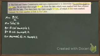 1.2 Capture Recapture example