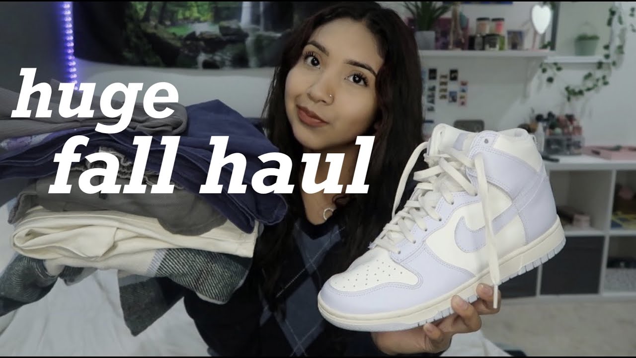 huge trendy fall haul 2021
