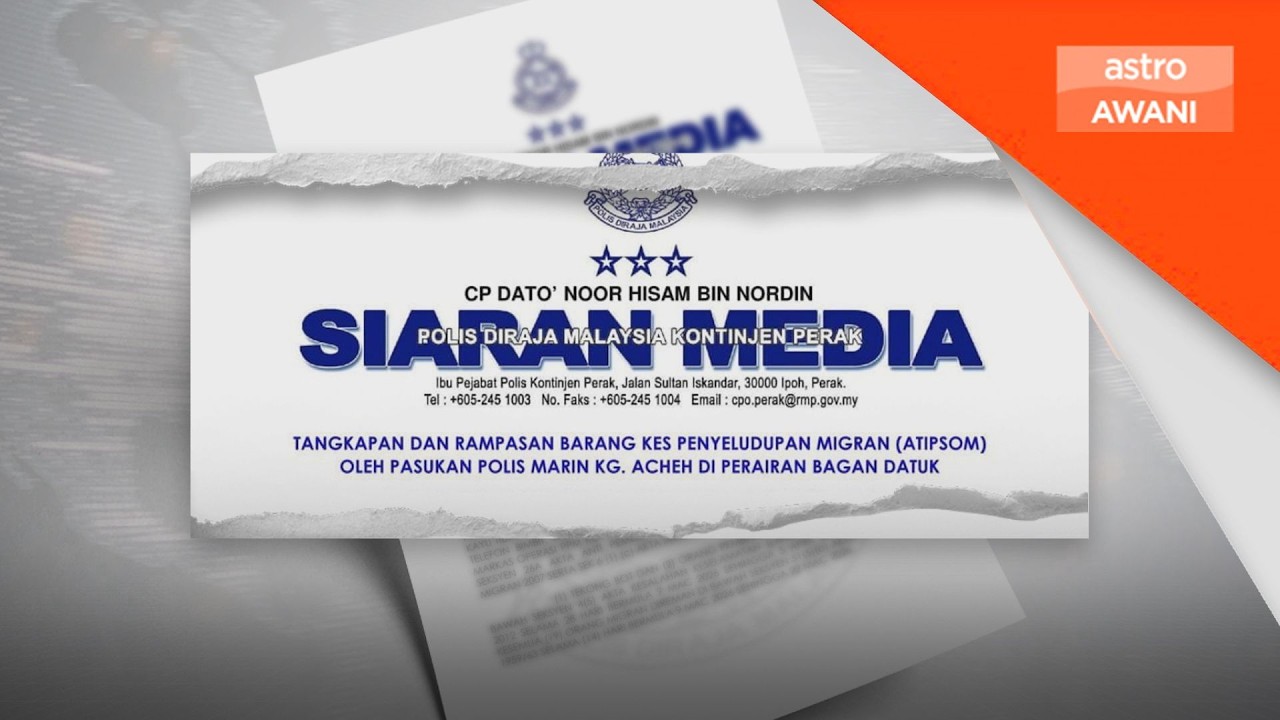 22 individu ditahan di perairan Bagan Datuk