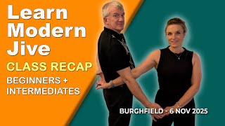 Learn Modern Jive Moves  Beginner & Intermediate Class Recap – Burghfield 5th Nov 2025