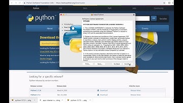 how to install python on mac os x