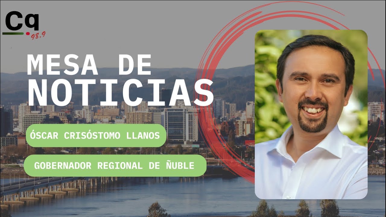 maxresdefault Óscar Crisóstomo Gobernador de la región de Ñuble
