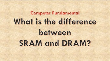 What is the difference between SRAM and DRAM | SRAM and DRAM | #computerfundamentals #youtubevideo