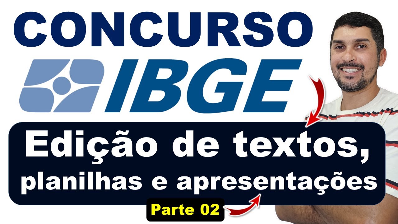 IBGE 2025 | Edição de textos planilhas e apresentações (ambientes microsoft office e libreoffice)
