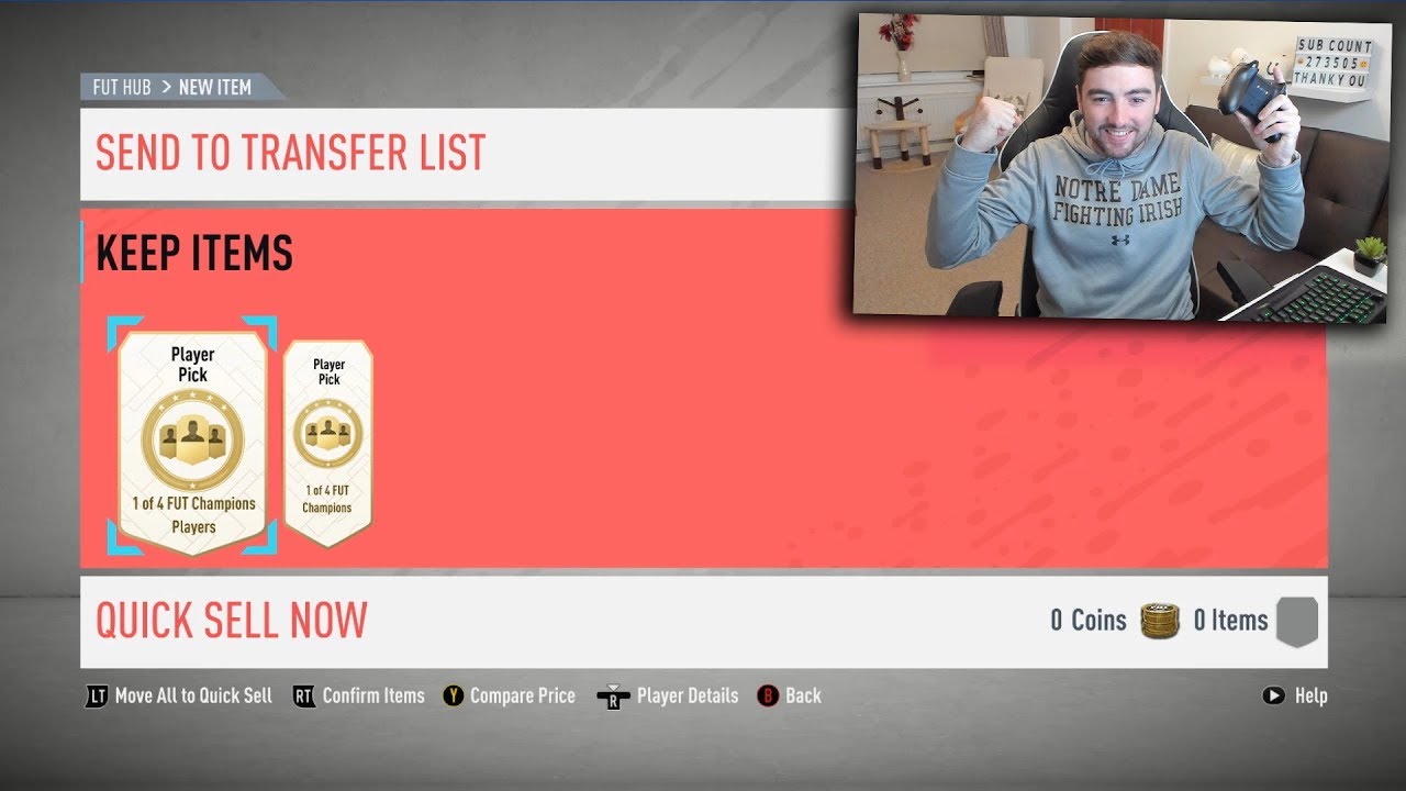 FIFA 20 | FUT Champ Rewards Are Back! Opening Gold 1 Player Pick Packs!