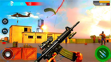 FPS Strike OPS - Gun War Shooting Game Offline - Android Gameplay
