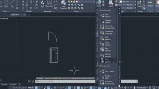 Dynamic Door Block in autocad ll How to enable Dynamic doors in autocad ll Autocad tutorial ll