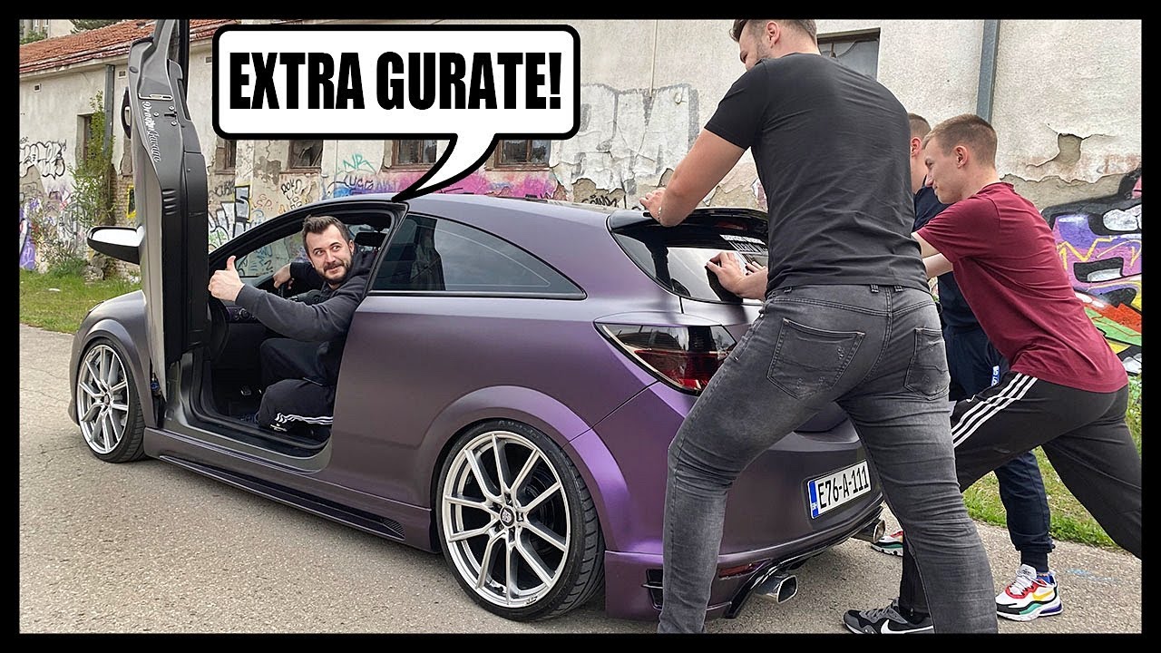 KAKO UPALITI AUTOMOBILI NA GURANJE !? - YouTube