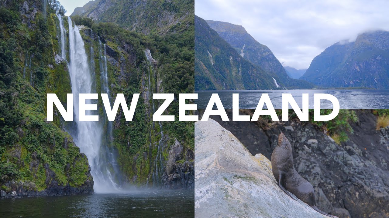 Видеоблог Milford Sound 4K / однодневная поездка из Квинстауна / путешествие по Новой Зеландии