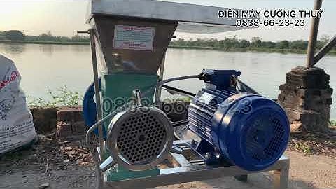 Máy Xay Xương,xay Thịt,Xay Cua,xay gà xay cá nguyên con Cối 52 mạ inox bao đẹp siêu chất