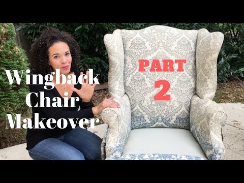 How To Reupholster A Wingback Chair Part 2 Tear Down Thrift Diving You - How Much Fabric Does It Take To Reupholster A Wing Back Chair How To Reupholster A Wingback Chair Part 2 Tear Down Thrift Diving You - How Much Fabric Does It Take To Reupholster A Wing Back Chair
