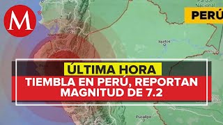 A 7.2 magnitude earthquake shakes southern Peru.