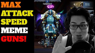 *PATCHED* Dauntless - Max Attack Speed Meme Repeaters - Fun times with a Bug!