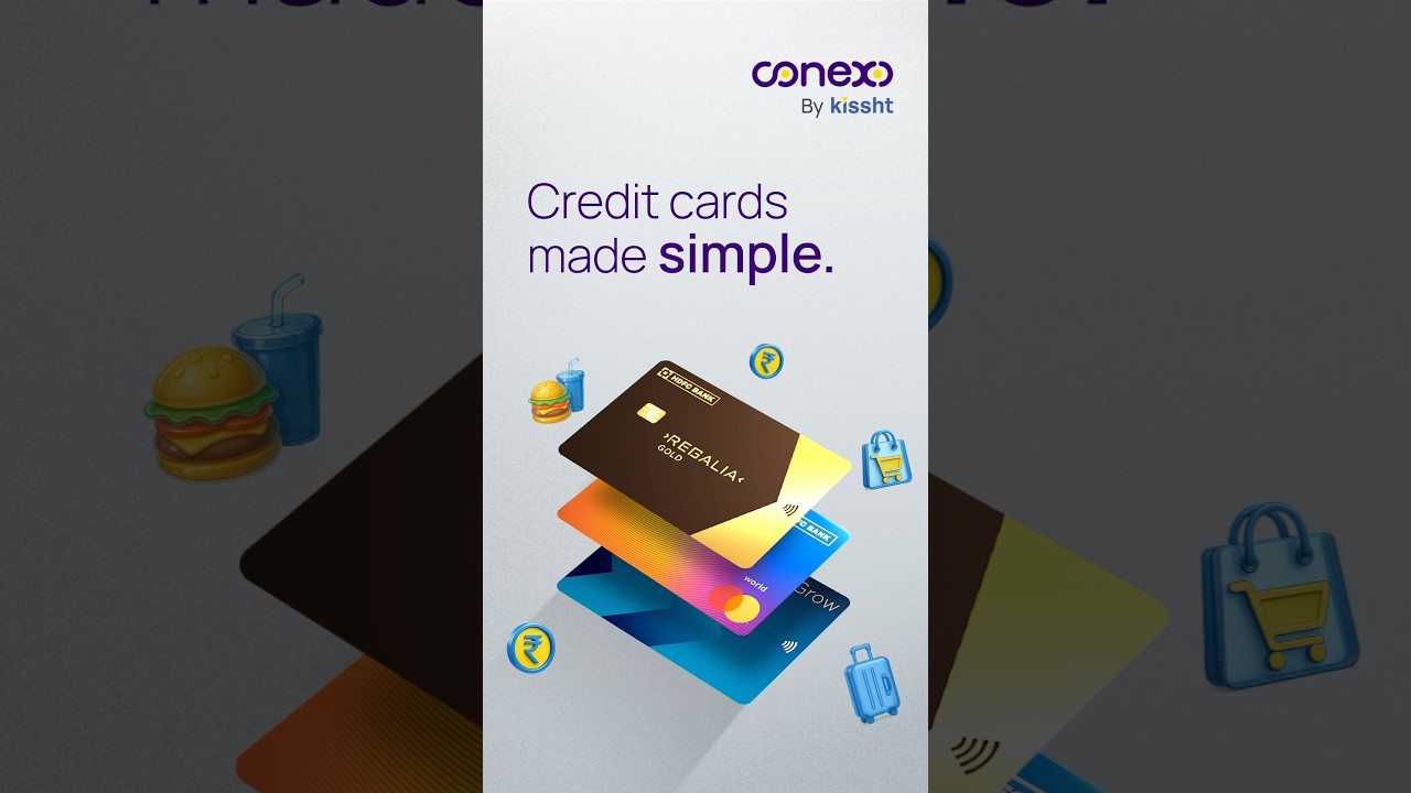 Credit cards made simple with Conexo, explore and get the perfect card in minutes