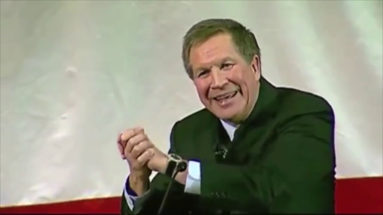 Montage: John Kasich Is a Really Weird Dude