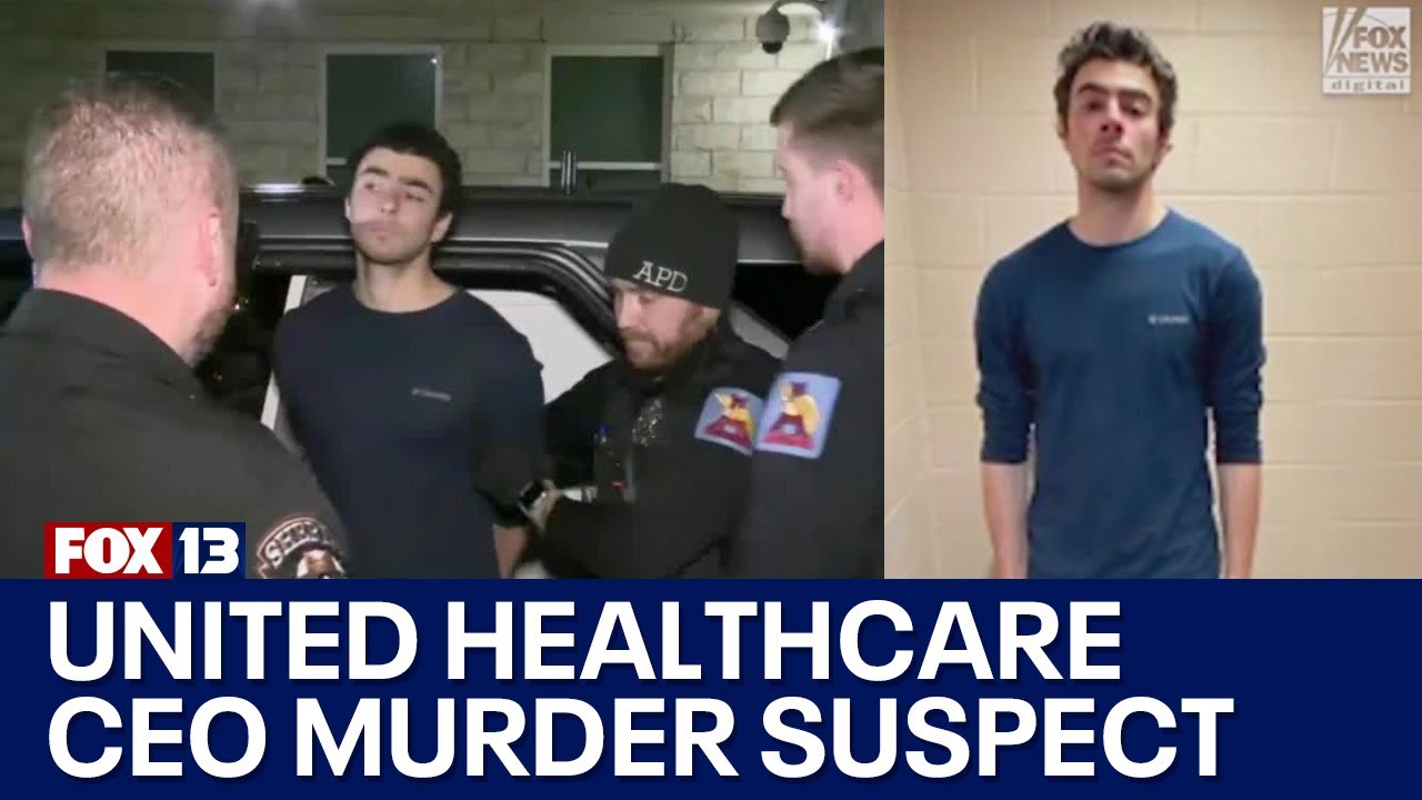 Suspect arrested in UnitedHealthcare CEO murder - YouTube