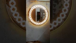 💥touch sensor LED👌 mirror#glass LED mirror YouTube #trending #viral