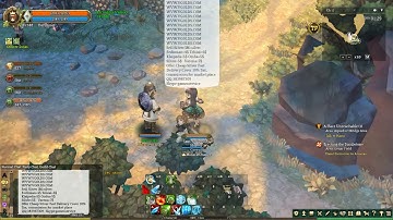 Tree of Savior - kicking a bot for fun ~